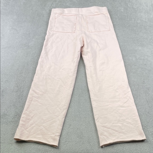 NEW Frank & Eileen XS 100% Cotton Bella Women's Pink Wide Leg Pants, Made in USA - Picture 11 of 12